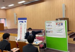 名古屋学院大学にて学内企業説明会を行ないました。